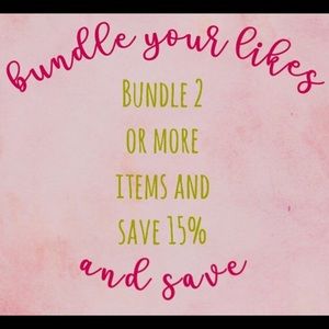 Bundle and save! Make me an offer!